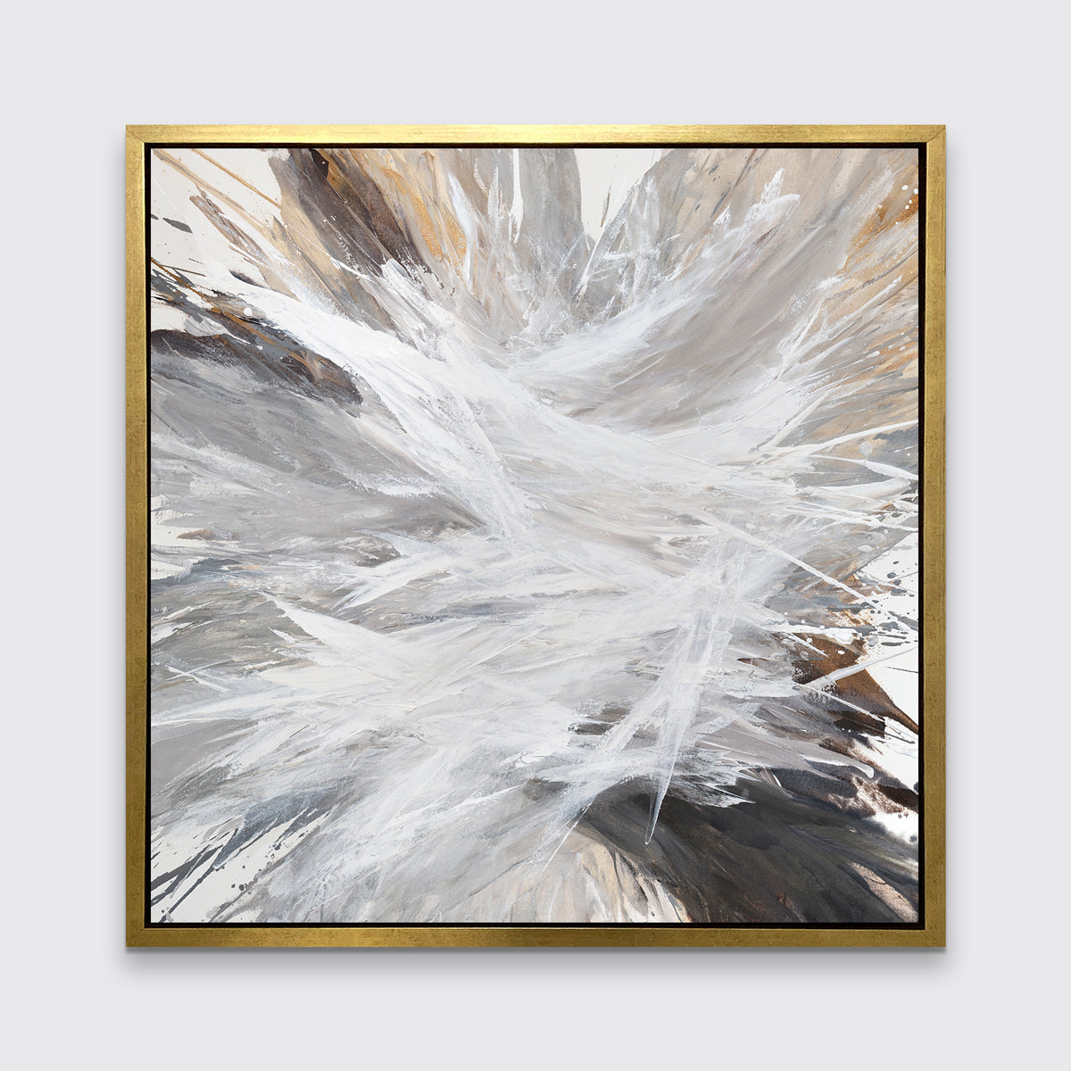 Today I Choose Palette Knives   III - Limited Edition Canvas Print