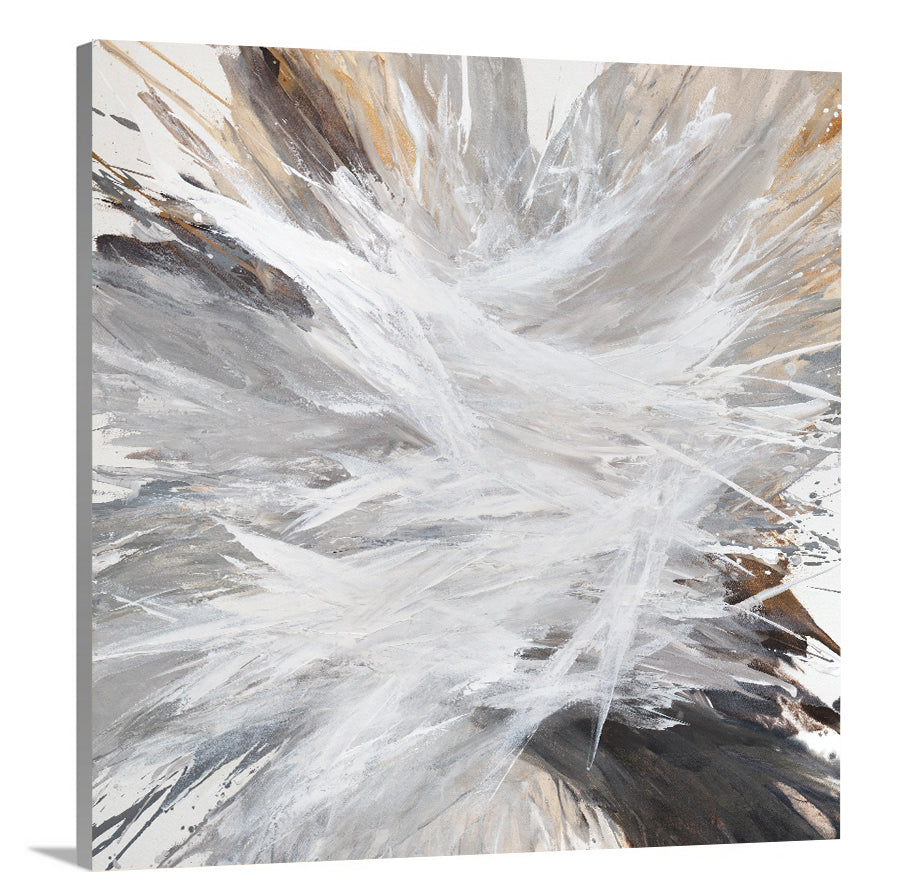 Today I Choose Palette Knives   III - Limited Edition Canvas Print