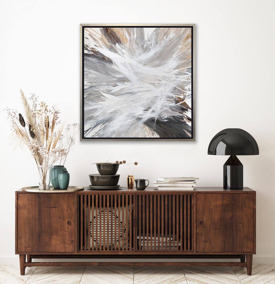 Today I Choose Palette Knives   III - Limited Edition Canvas Print