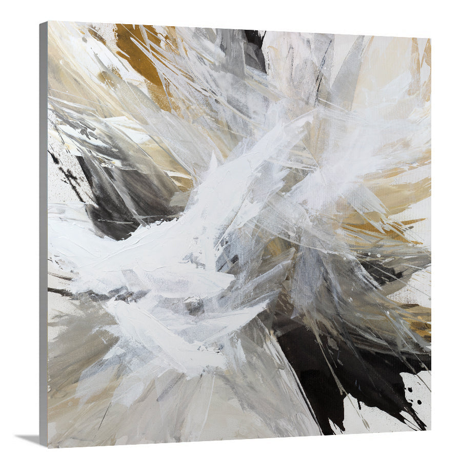 Today I Choose Palette  Knives - Limited Edition Canvas Print