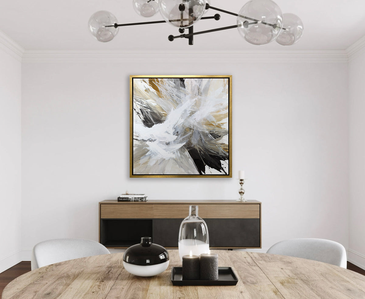 Today I Choose Palette  Knives - Limited Edition Canvas Print