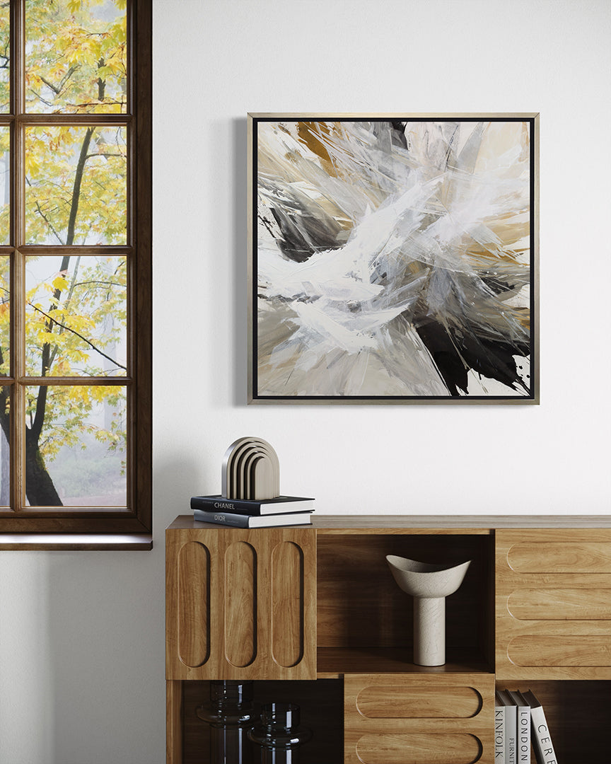 Today I Choose Palette  Knives - Limited Edition Canvas Print