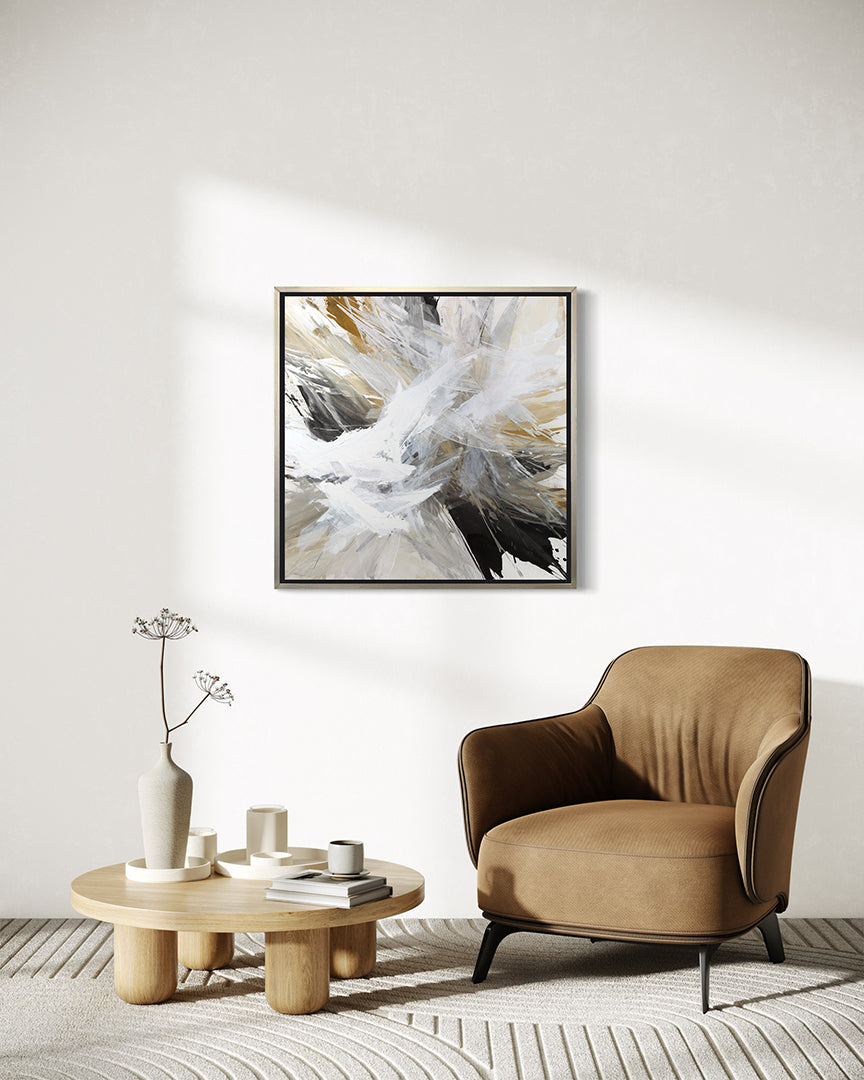 Today I Choose Palette  Knives - Limited Edition Canvas Print
