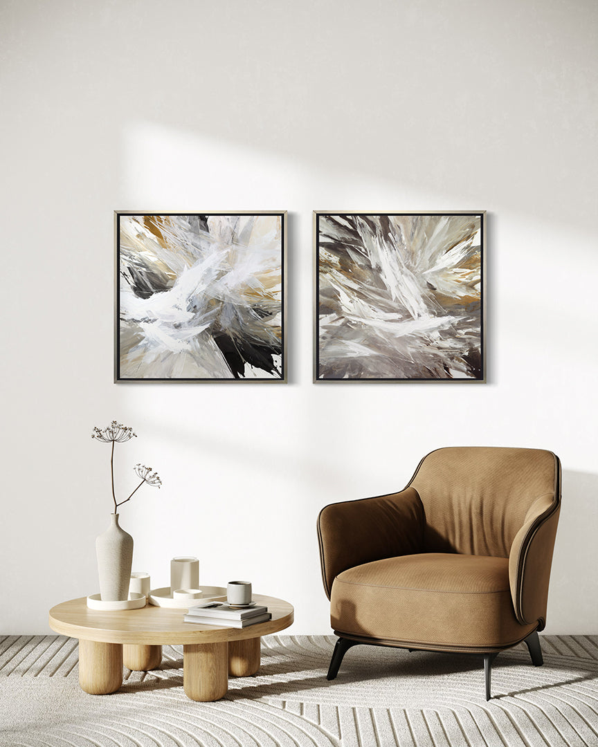 Today I Choose Palette  Knives - Limited Edition Canvas Print