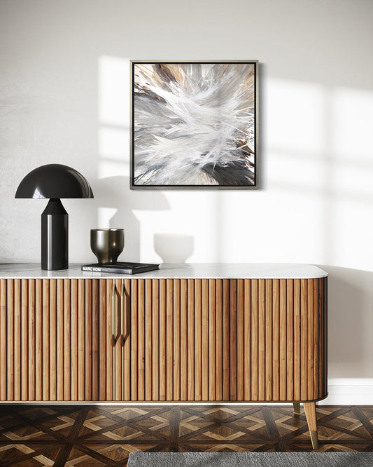 Today I Choose Palette Knives   III - Limited Edition Canvas Print