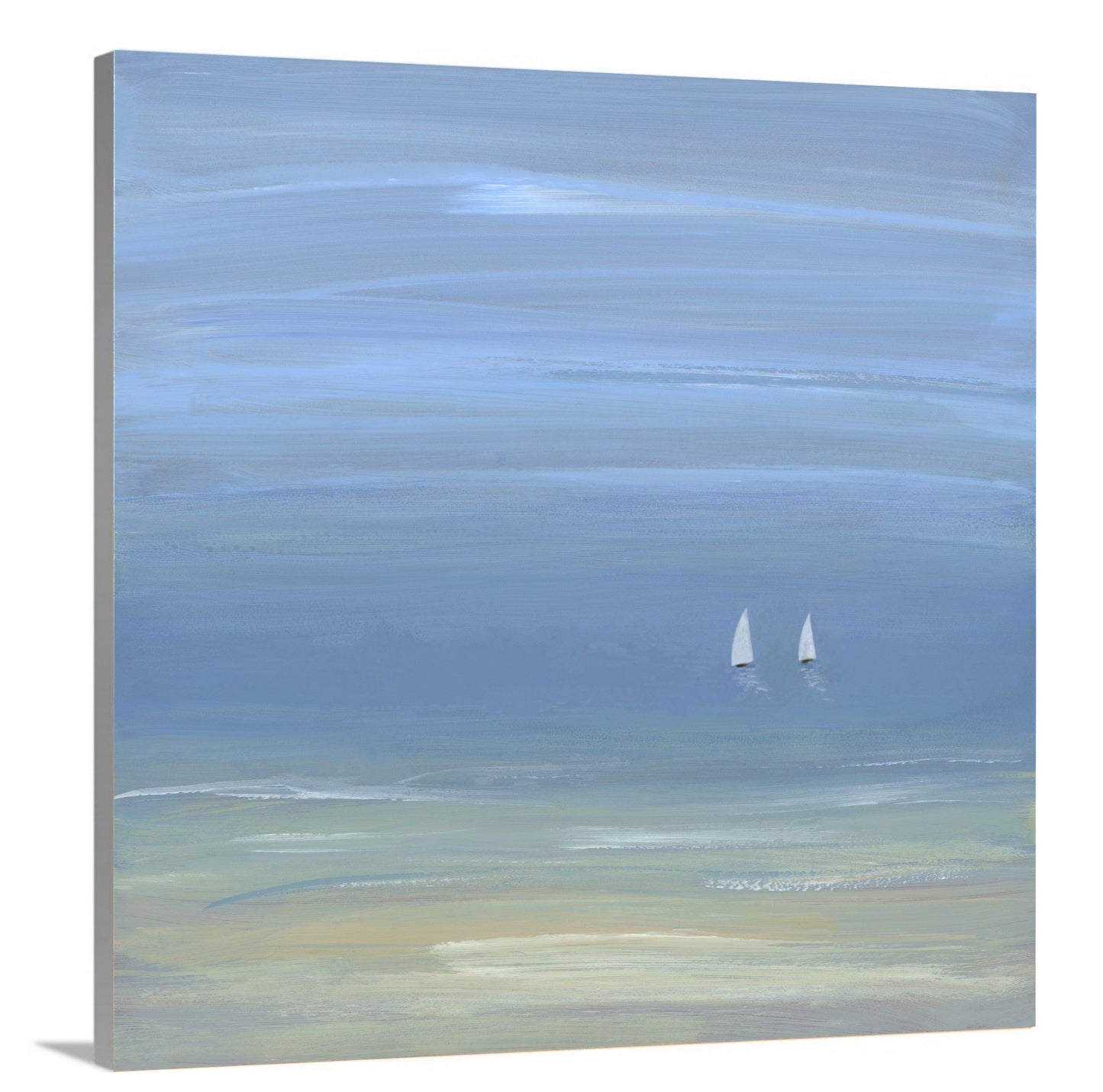 Two's Company - Open Edition Canvas Print