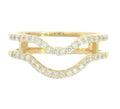 The Double River Of Light Diamond Band