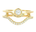 The Moon Canyon Diamond Ring