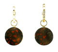 The Circ Earrings - Dinosaur Bone