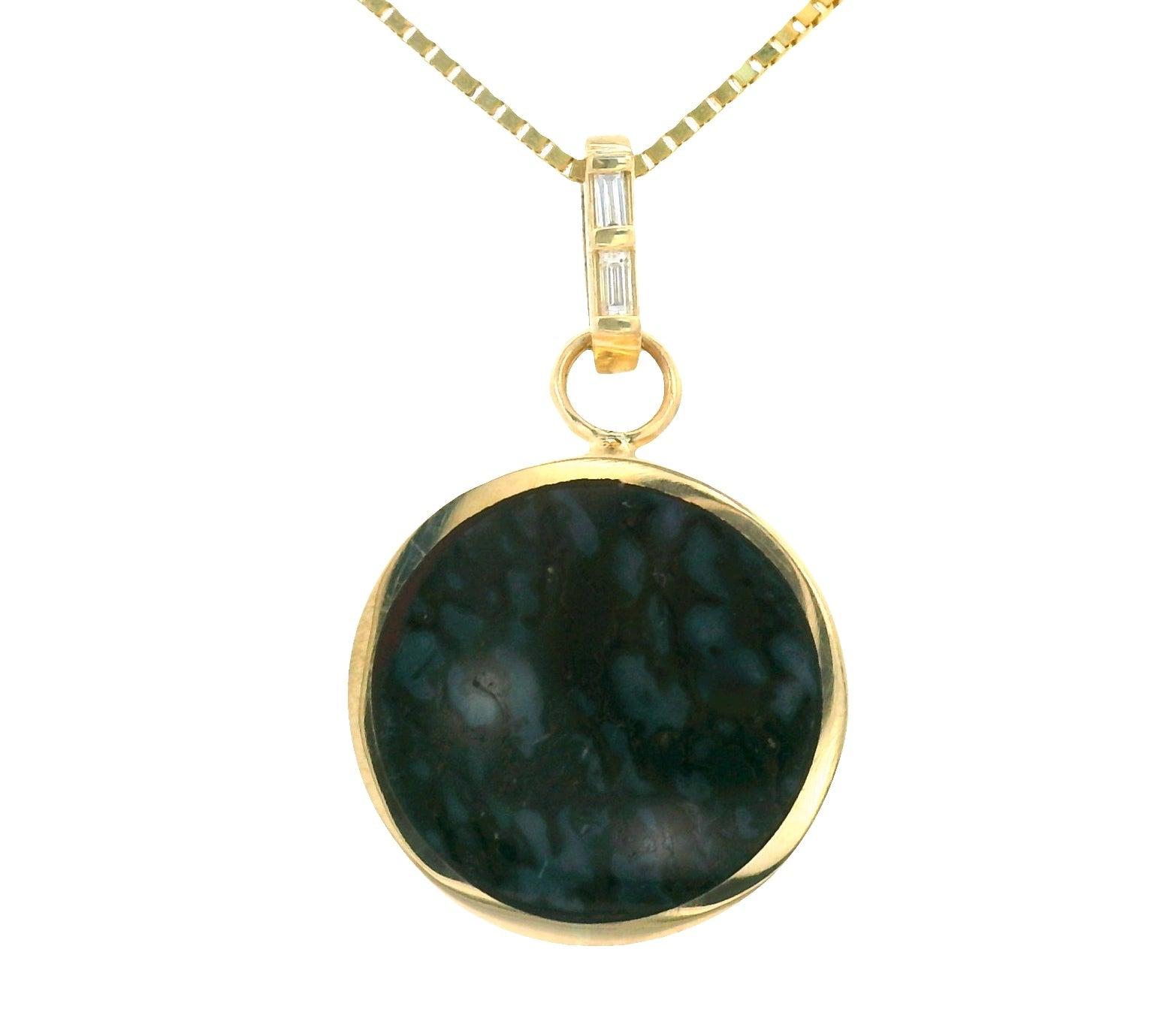 Large Reversible Pendant - Dinosaur Bone