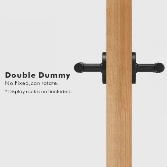 Modern Matte Black Linear Solid Brass T-Bar Door Handle – Contemporary Style Meets Lasting Craftsmanship