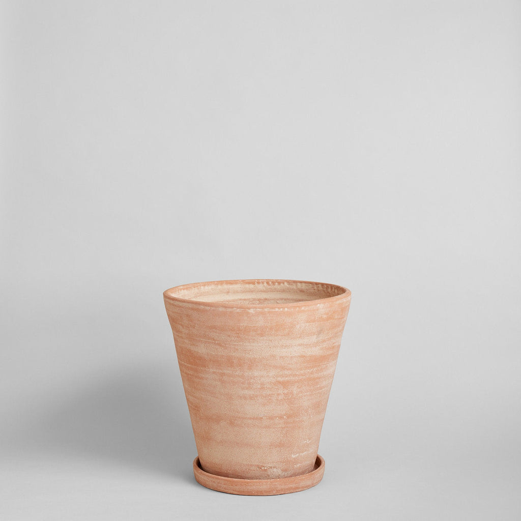 Studio Planter Tray, Whitewash