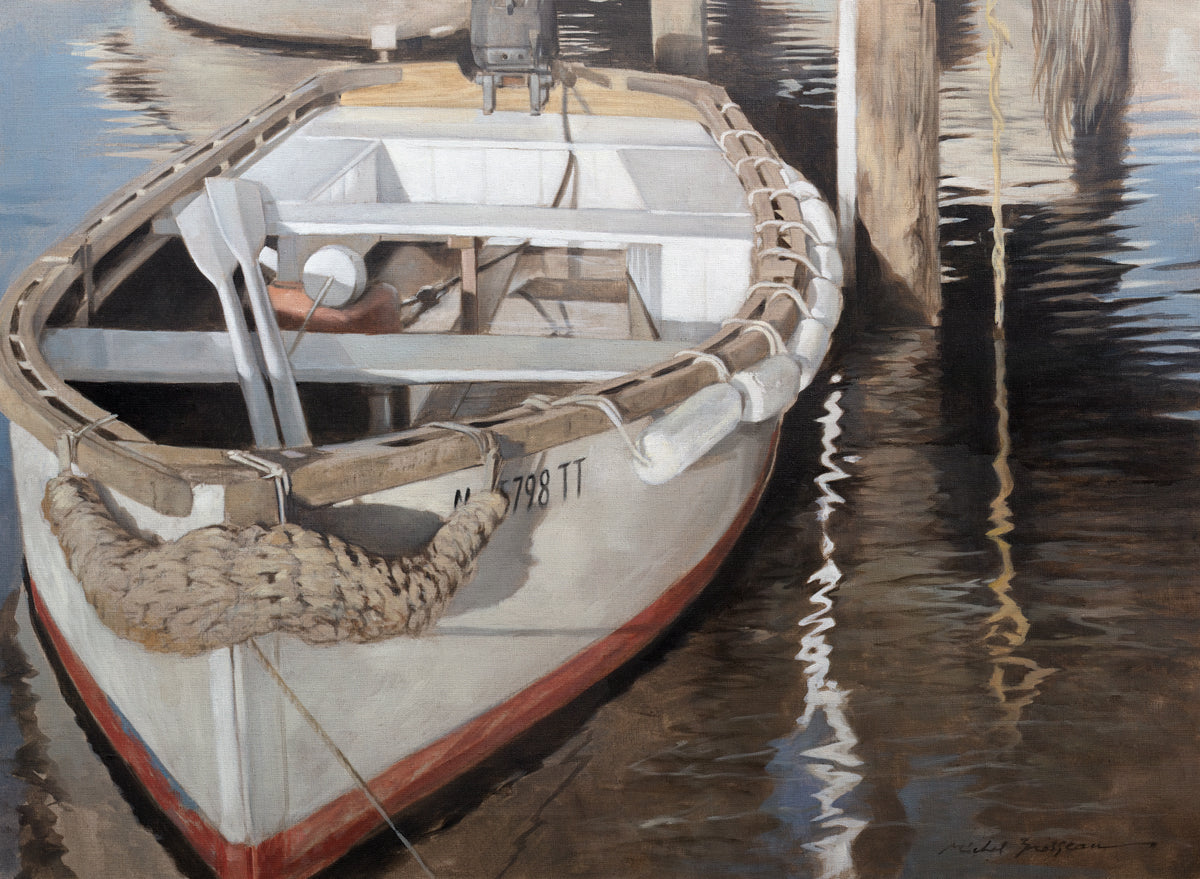 Vineyard Haven Dinghy - Limited Edition Canvas Print