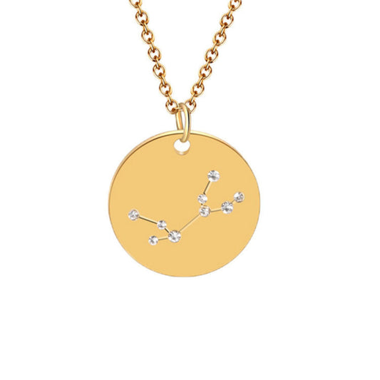 Virgo constellation necklace 