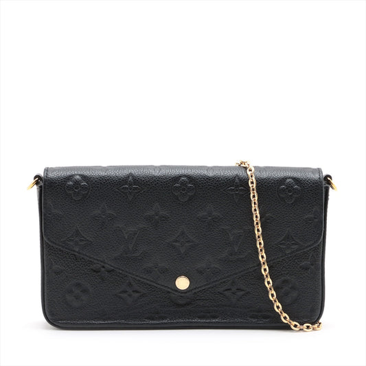 Louis Vuitton monogram Empreinte Pochette Félicie M64064