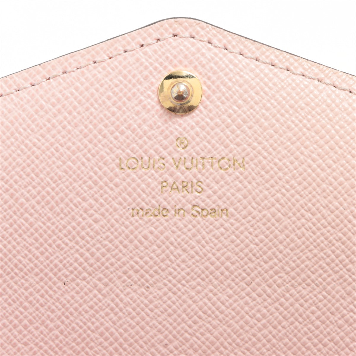 Louis Vuitton Monogram Portefeuille Sarah M62235 CA0188 Rose Ballerine Wallet