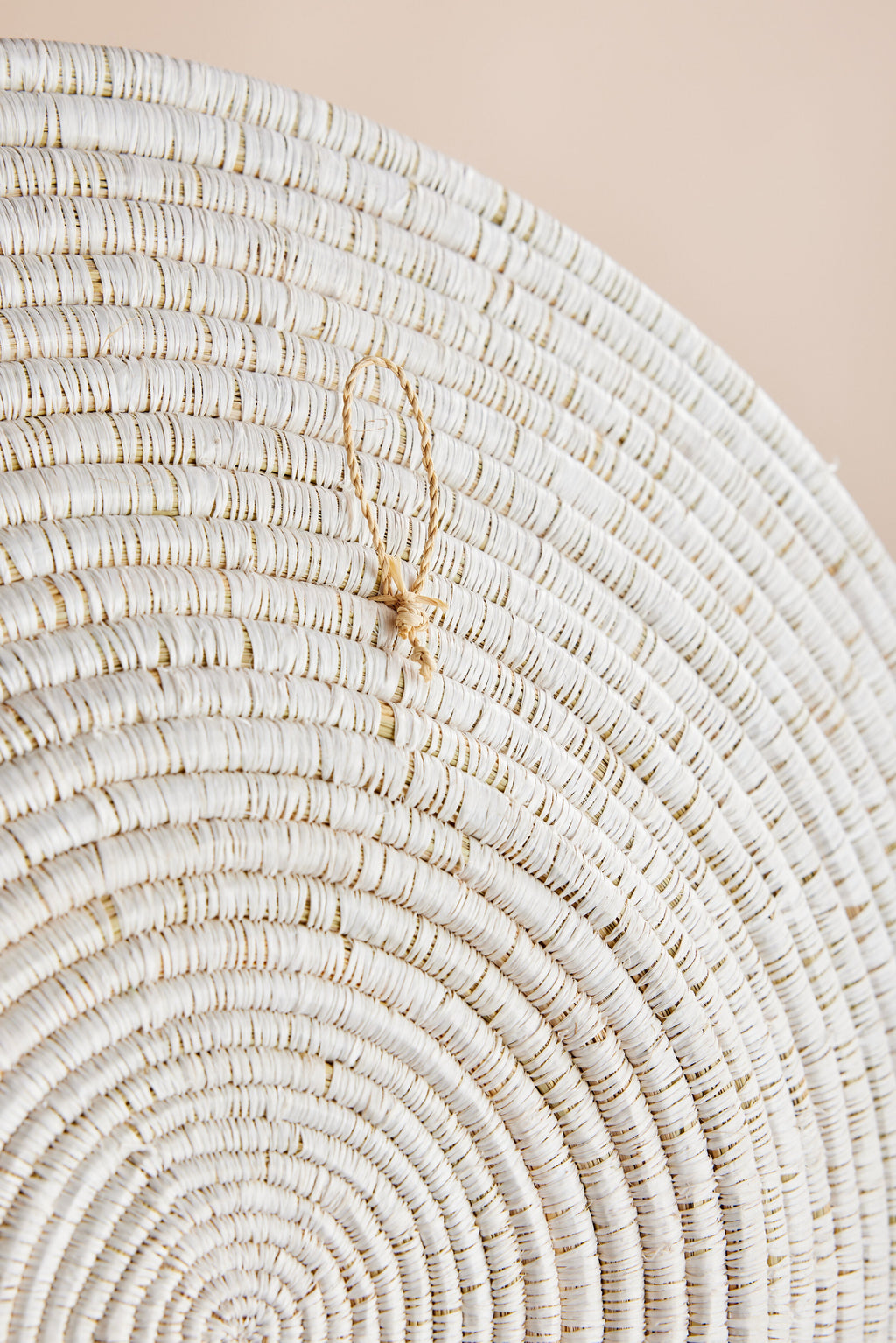 Mosaic Bullseye Wall Basket
