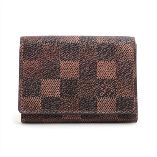 Louis Vuitton Damier Anne Verlop Carte de Visit N62920 CT1114 Card case