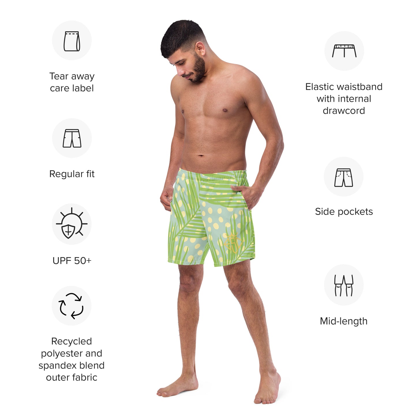 Men's swim trunks