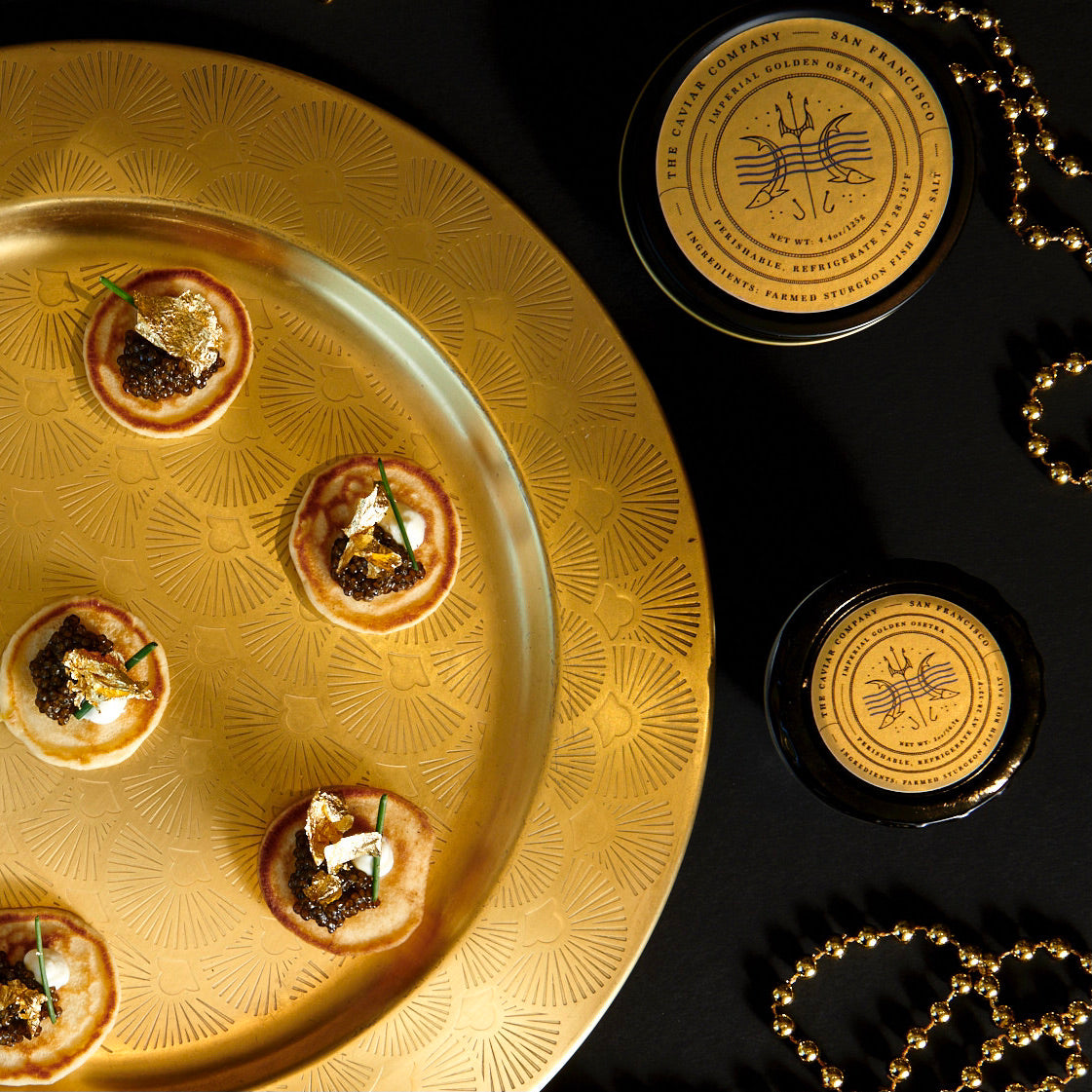 Anniversary Imperial Golden Osetra Caviar