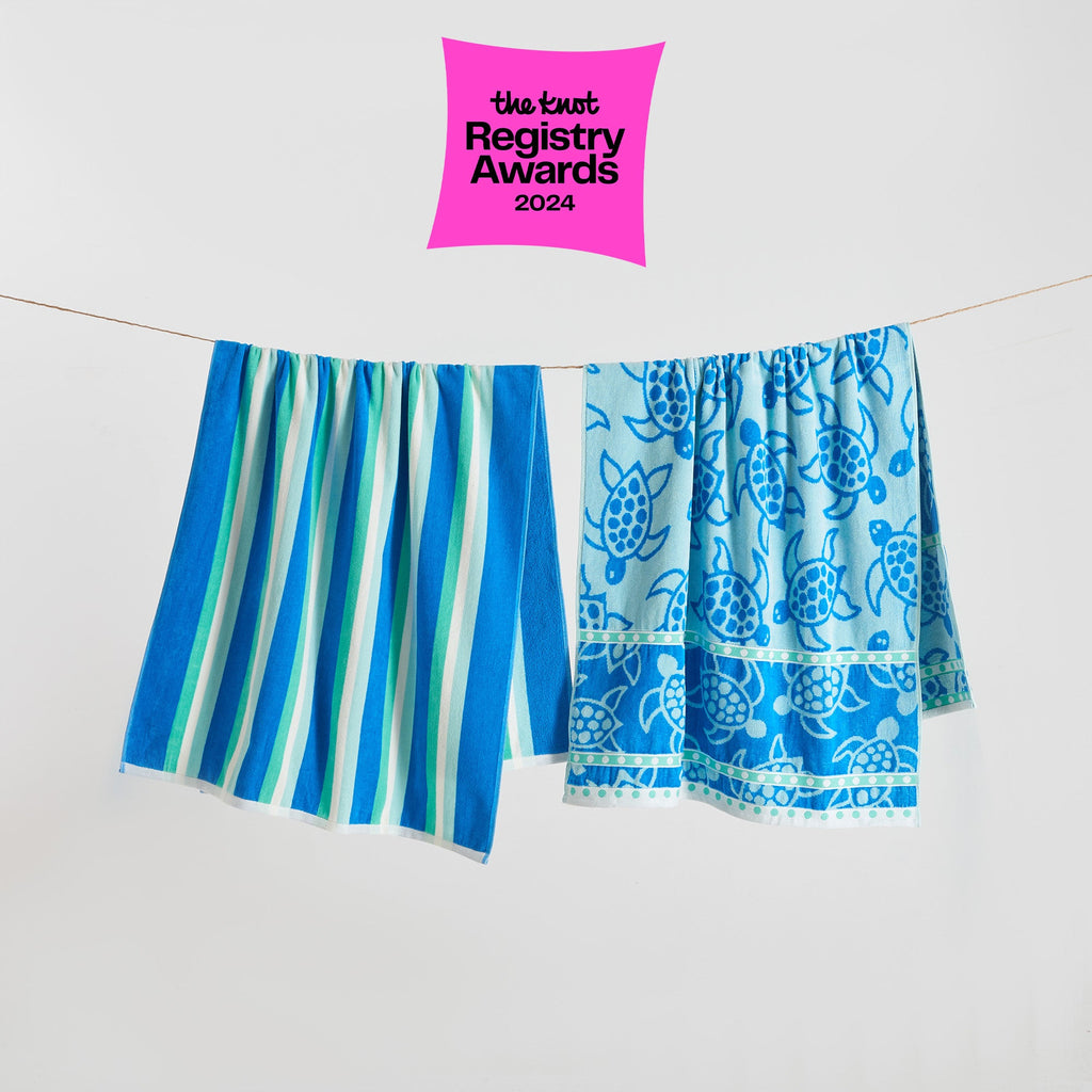 Cotton Velour Beach Towel - Maui Collection