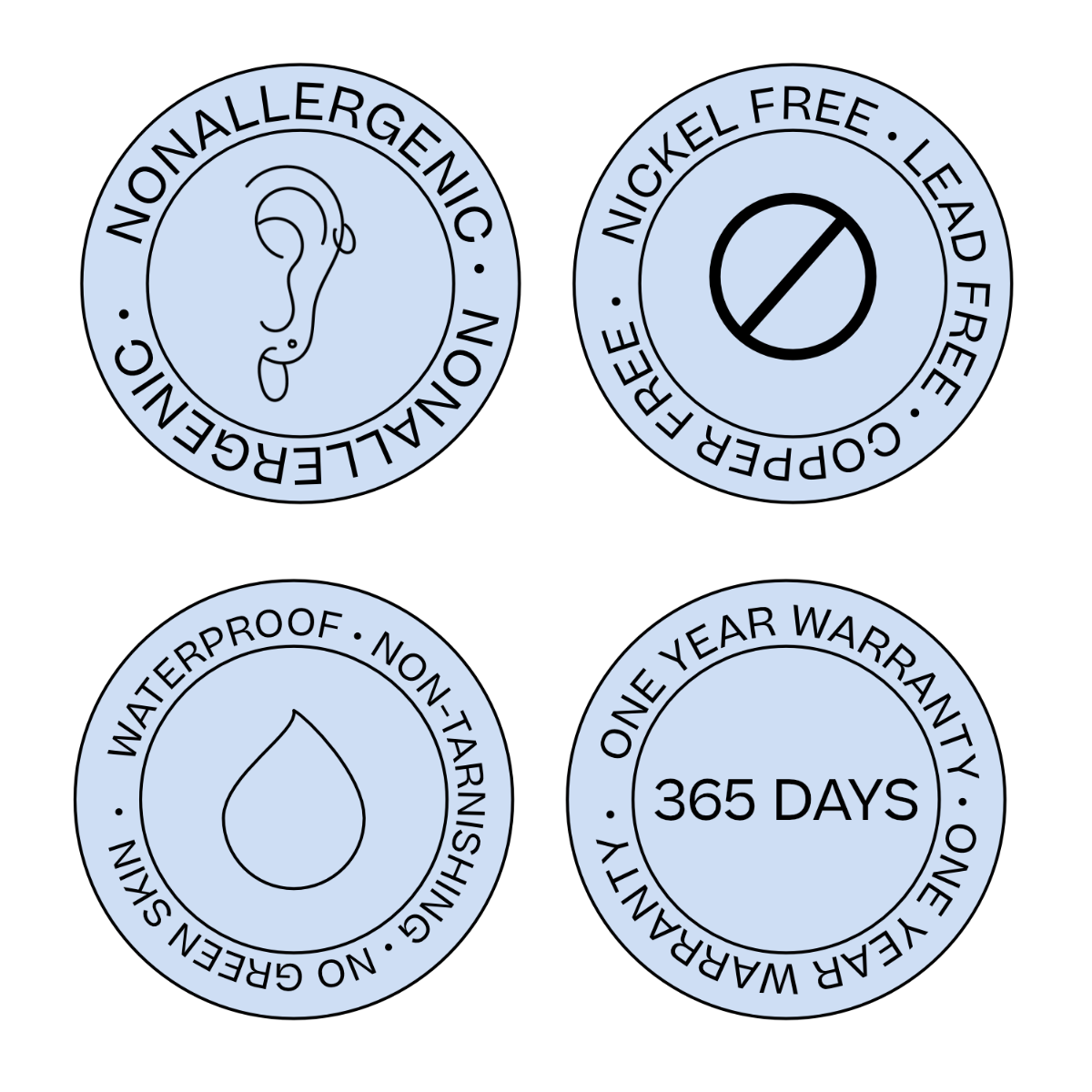 Single Dome Snug Earring