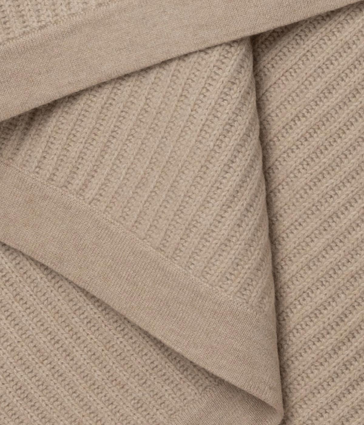 Fisherman's Knit Cashmere Throw