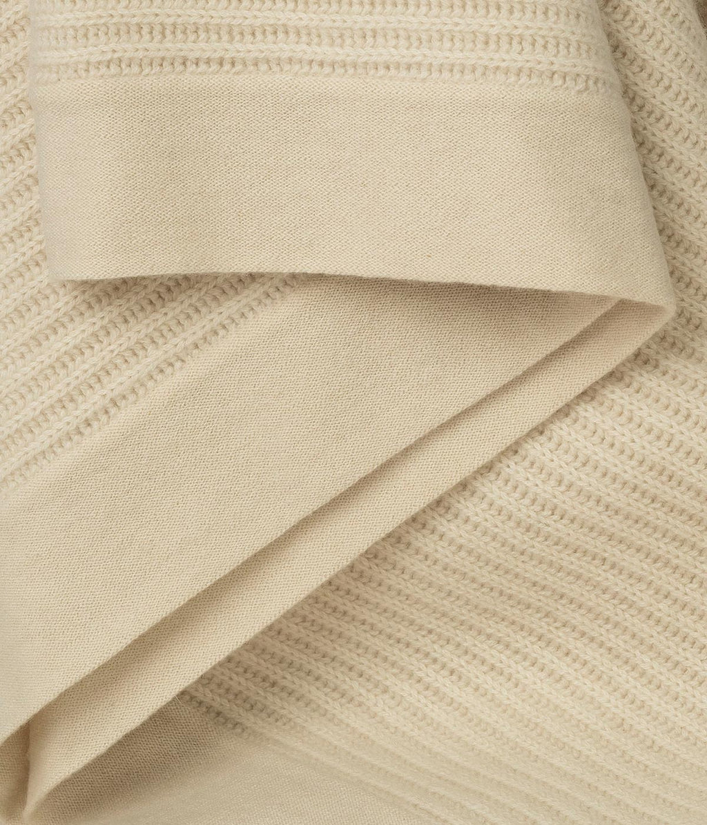 Fisherman's Knit Cashmere Throw