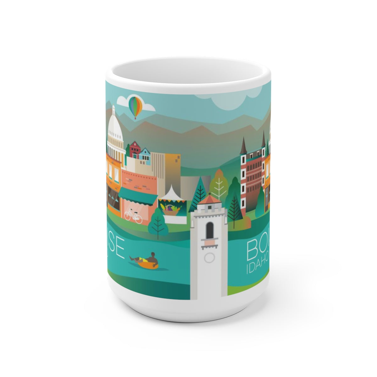 BOISE 11 OZ OR 15 OZ CERAMIC MUG