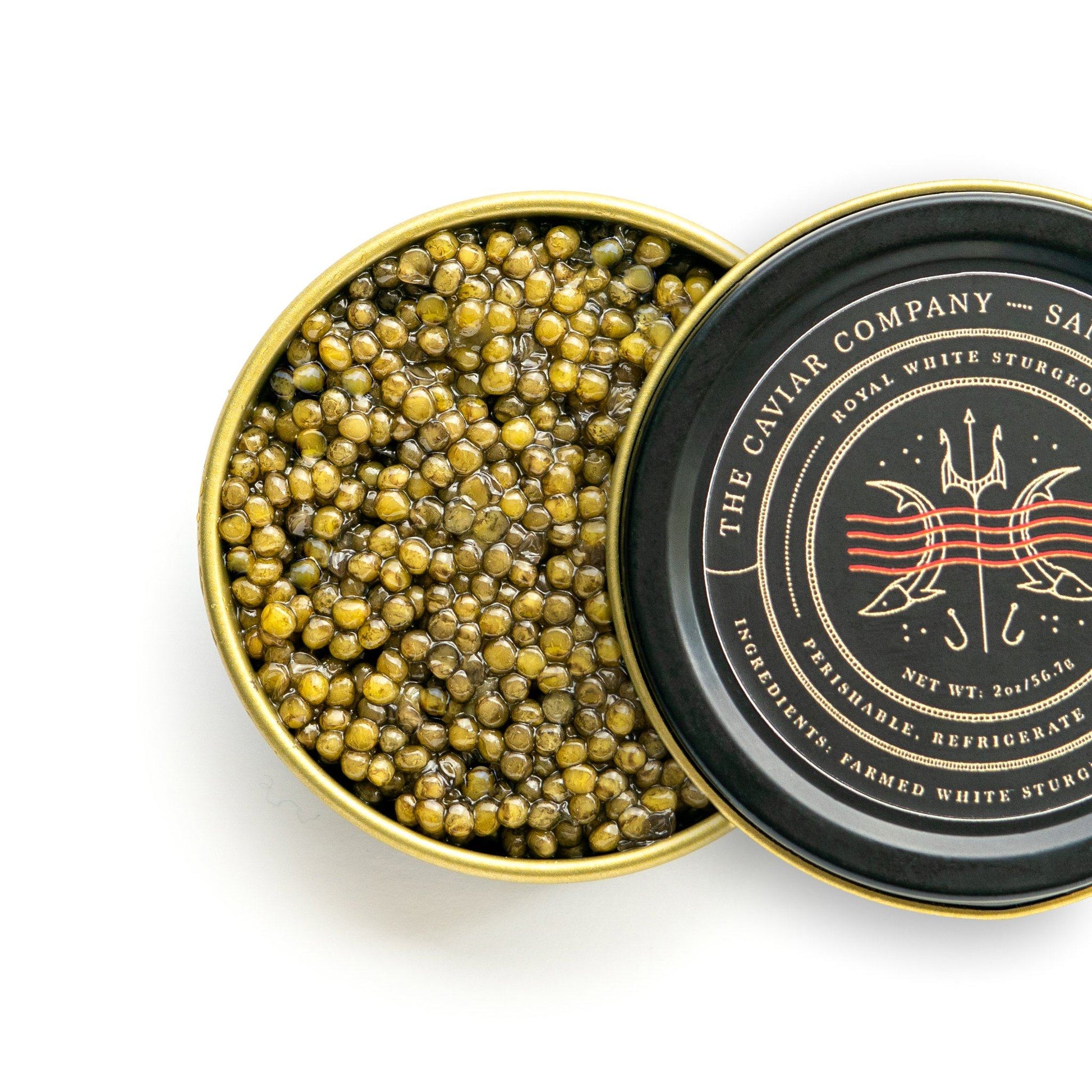 Caviar - Royal California White Sturgeon Caviar