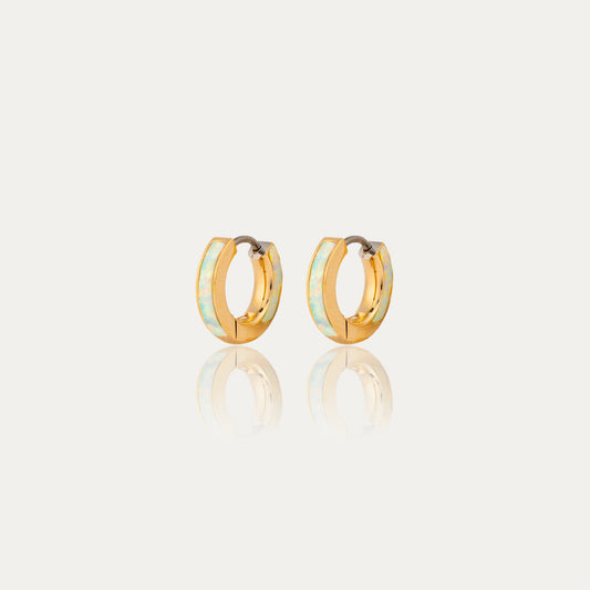 Cecile Hoop Earrings