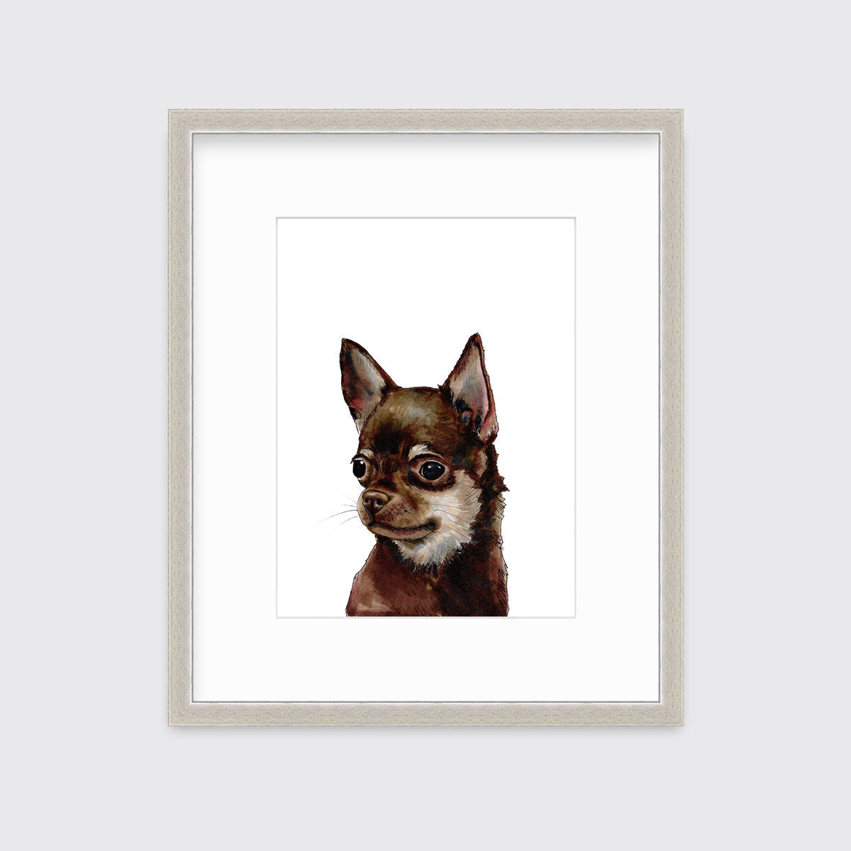 The Chihuahua - Open Edition Paper Print