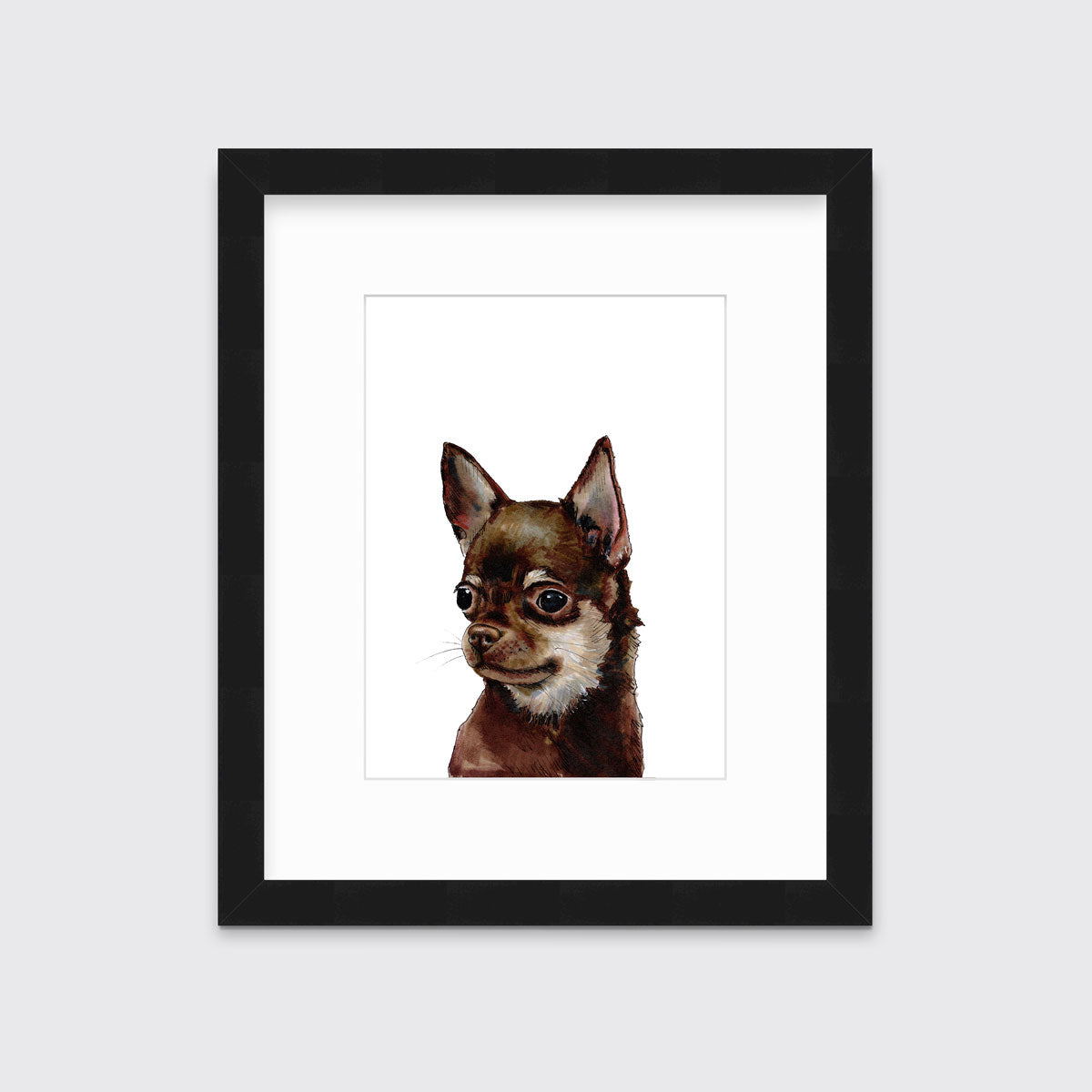The Chihuahua - Open Edition Paper Print