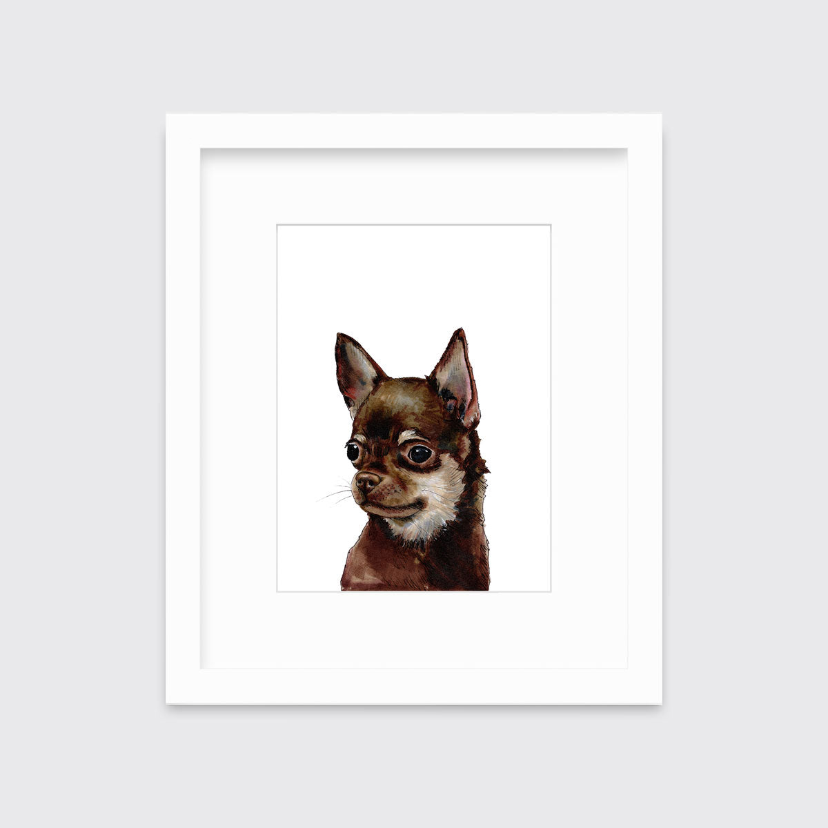 The Chihuahua - Open Edition Paper Print