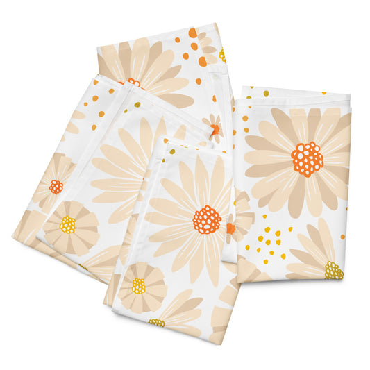 Desert Daisies | Cloth Napkin Set