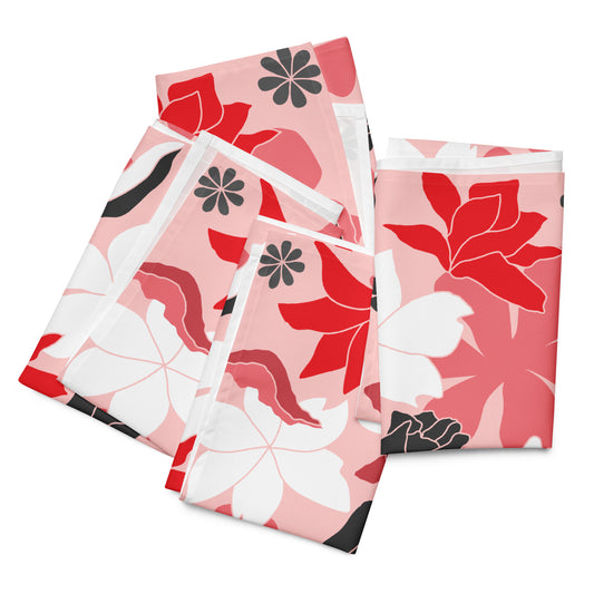 Hibiscus | Cloth napkin set