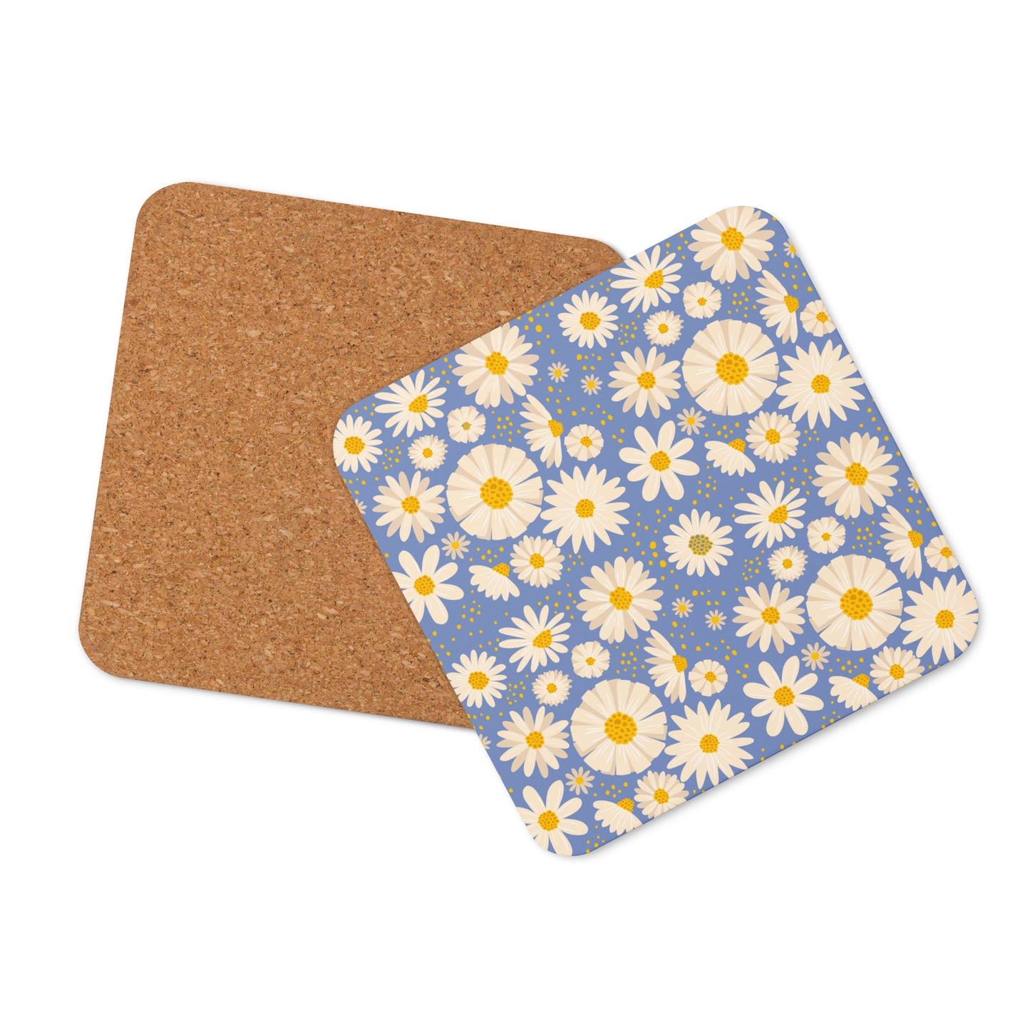 Desert Daisies | Cork-back coaster