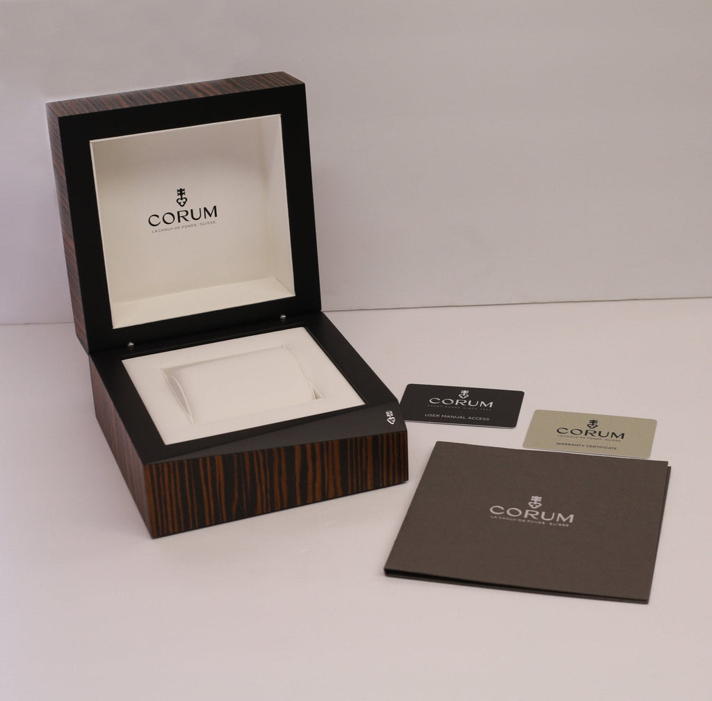 Corum Golden Bridge Round 39 18K Rose Gold Manual Wind Ladies Watch B113/03787