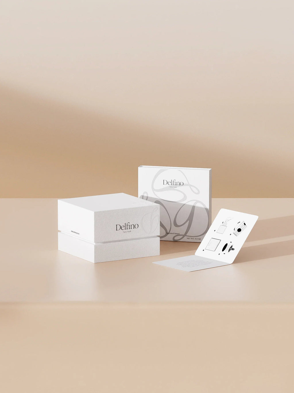 Freesia - Camel Lambskin Car Diffuser and Insert