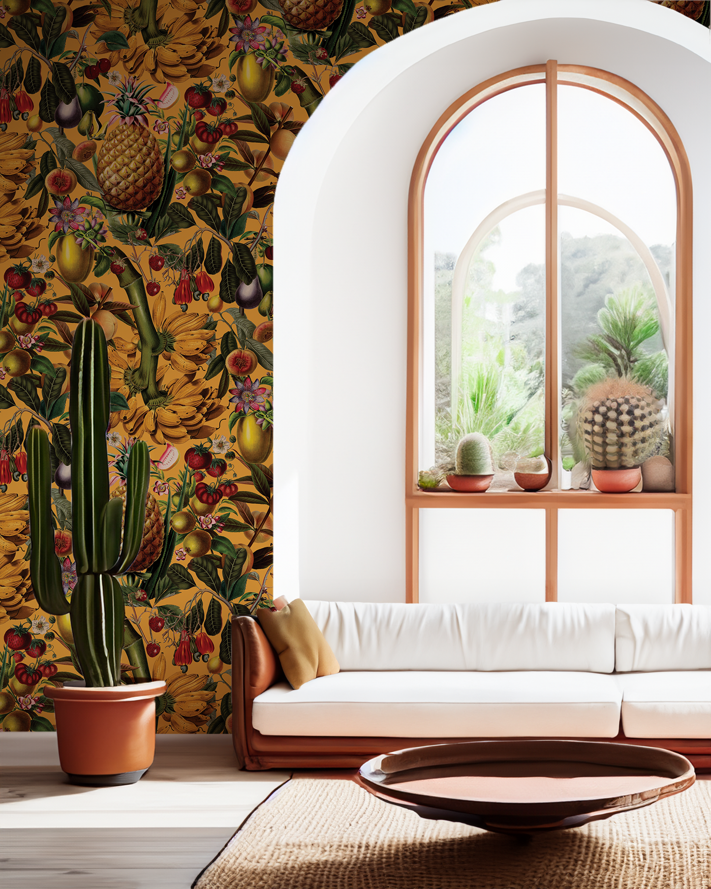 Juicy Fruit Wallpaper, golden rod