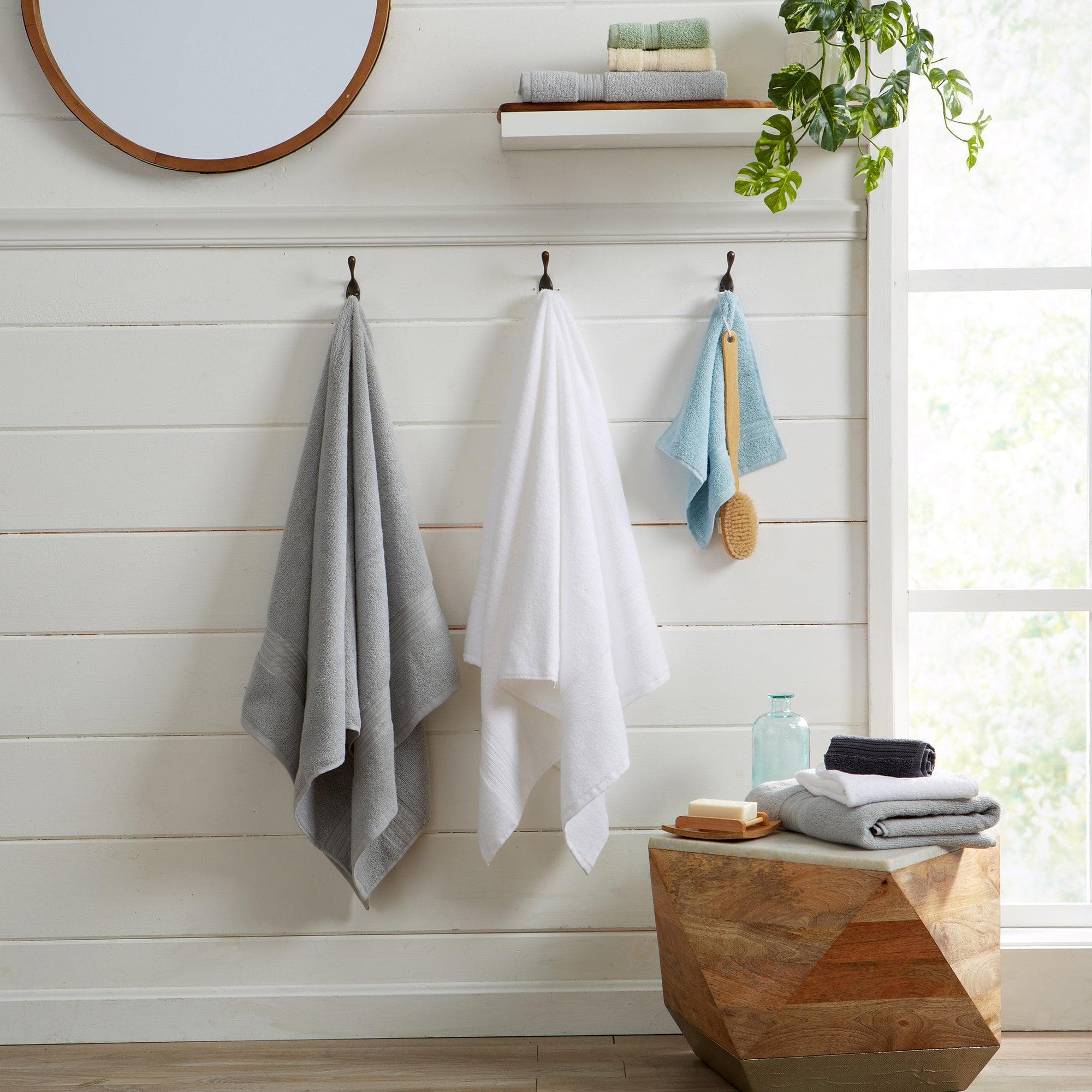 Cotton Terry Bath Towel Set - Cooper Collection