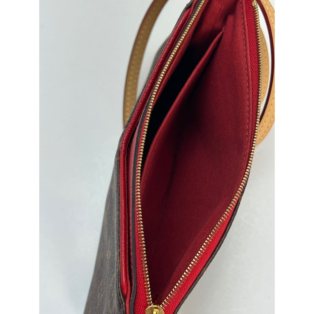 LOUIS VUITTON Pallas Monogram Clutch Cherry Crossbody