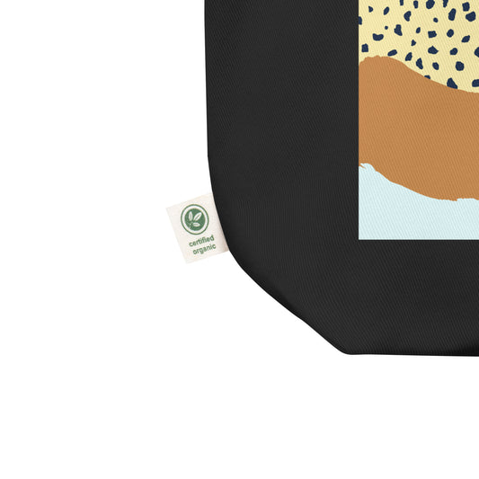 Rise and Grind Organic Cotton Eco Tote Bag