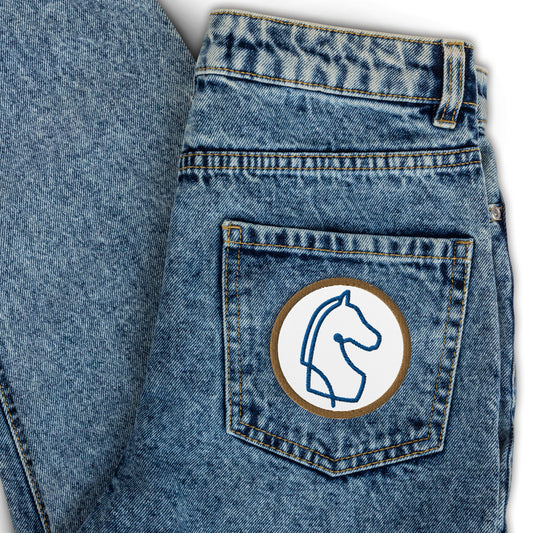 Embroidered patch: "Neigh"