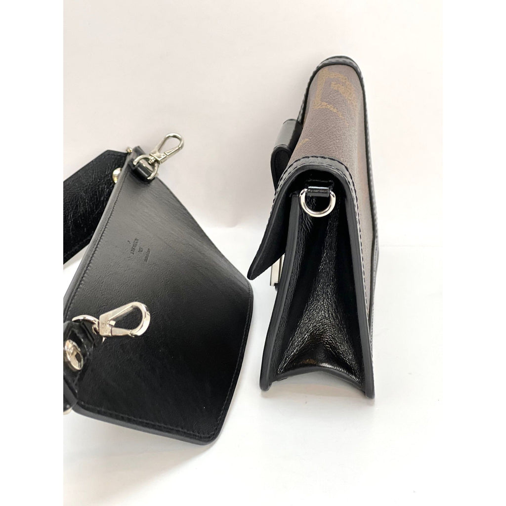 LOUIS VUITTON Reverse Giant Monogram Dauphine Belt Bumbag Clutch