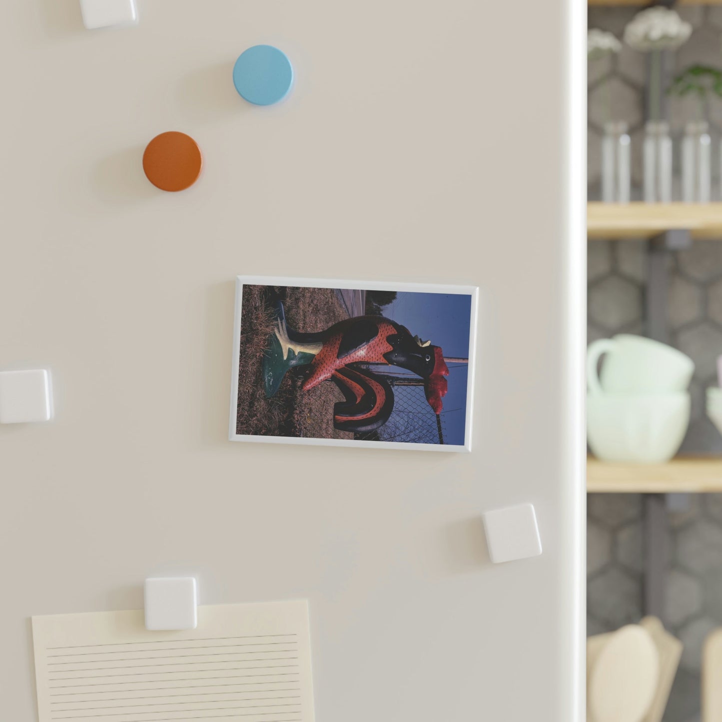 Roadside Rooster Magnet