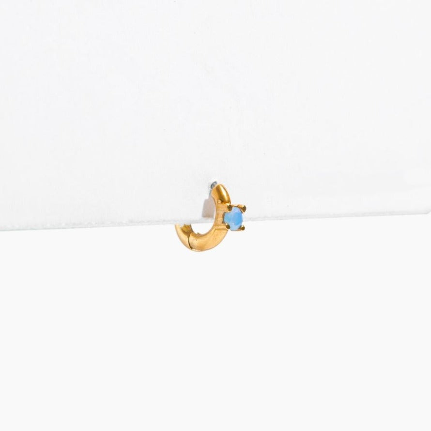 Single Finn Huggie Hoop Earring