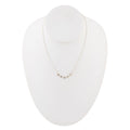 Flag It Marcasite and Silver Necklace