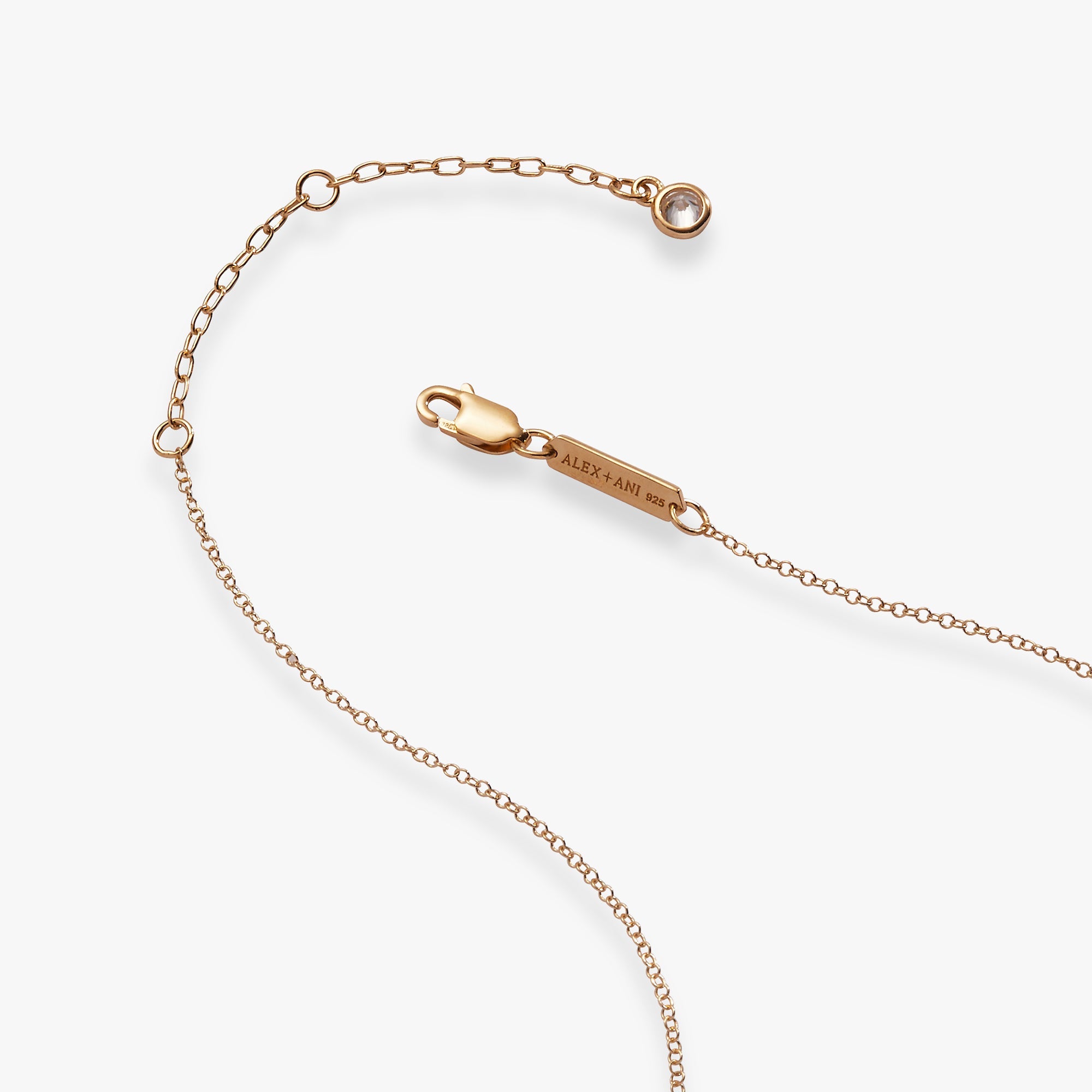 Crystal Forget-Me-Not Flower Necklace