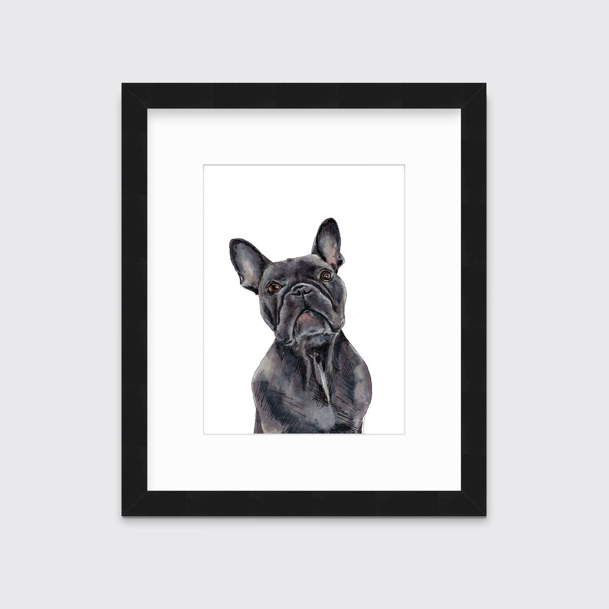 The Frenchie - Open Edition Paper Print
